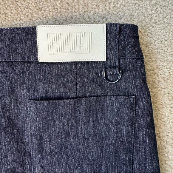 Beanpole Golf Asymmetric Skort Denim Pockets South Korea Brand Small Rare! - Picture 5 of 10